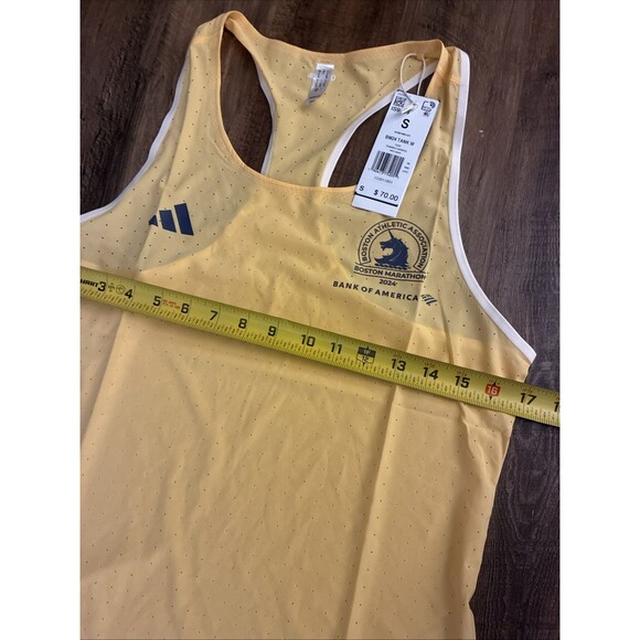 Adidas 2024 Boston Marathon Razorback Running Singlet Women Size Small IS9499 - Picture 4 of 7
